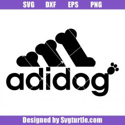 Adidog Logo Funny Svg, Adidog Pet Svg, Adidogs Dog Svg, Dog Animals Lover Svg, Parody Funny Svg, Adidog Svg, Funny Adidog Svg,  Dog Svg, Cut Files, File For Cricut & Silhouette