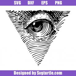 All Seeing Eye Svg, Masonic Eye Svg, Masonic Symbol Svg, Freemasonry Svg