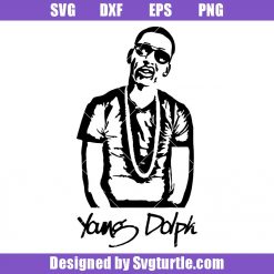 American Rapper Young Dolph Svg, Young Dolph Svg, Famous people Svg