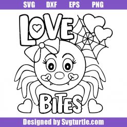 Anti Love Svg, Love Bites Svg, Funny Valentine Svg, Kids Valentine Svg