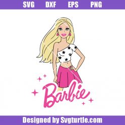 Barbie Cute Svg, Barbie Svg, Disney Svg, Cartoon Svg, Trending Svg, Cut Files, File For Cricut & Silhoette