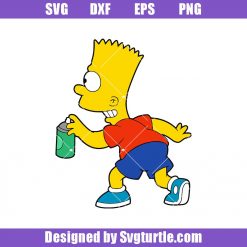Bart Simpson Svg, Naughty Svg, Sneak Svg, Disney Svg, Cute Gift