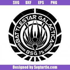 Battlestar Galactica Logo Svg, Battlestar Galactica Svg