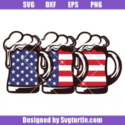Beer American Flag 4th of July Svg, 4th of July Svg, Funny Independence Day Svg, Drinking Svg, Merica Usa Drinking Svg, Cut Files, File For Cricut & Silhouette