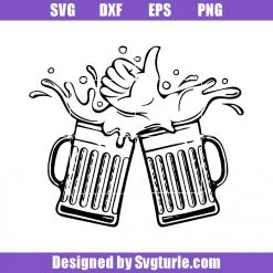 Beer Svg, Glass Svg, Beer Mug Svg, Cut file, File For Cricut & Silhouette