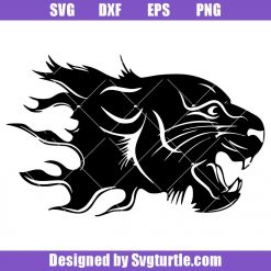 Black panther Head Svg, Black panther Face Svg, Panther Tattoo Svg