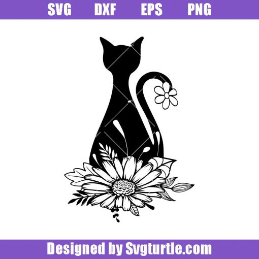Cat-with-flower-svg_-wildflower-cat-svg_-black-cat-svg_-cute-black-cat-svg.jpg