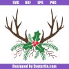 Christmas-foliage-deer-antlers-svg_-deer-antlers-flower-svg_-noel-svg.jpg