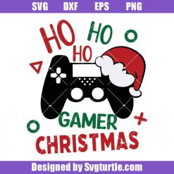 Christmas Kids Gamer Svg, Christmas Gaming Svg, Gamer Christmas Svg