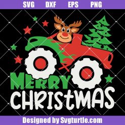 Christmas Reindeer Truck Svg, Christmas Truck Svg, Kids Christmas Svg