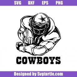 Dallas Cowboys Svg, Football Player Svg, Football Svg, Cowboys Svg