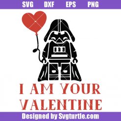 Darth Vader Valentines Svg, Disney Star Wars Valentines Svg, Star War Svg