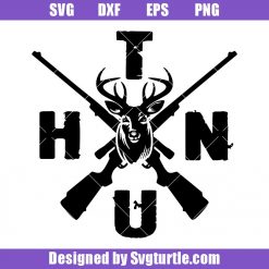 Deer Hunter Svg, Hunting Svg, Archer Svg, Gun Svg, Hunting Logo Svg