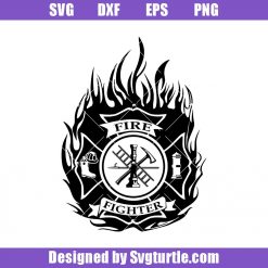 Fire Fighter Logo Svg, Fireman Firefighte Svg, Remembering The Hero Svg