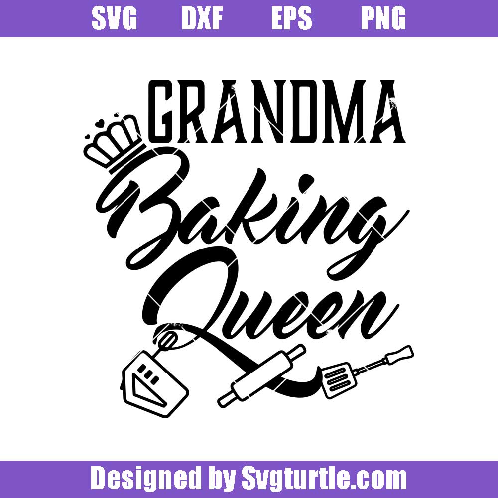 Baking Queen Grandma Apron