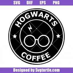 Harry Hogwarts Starbucks Cup Svg, Hogwarts Coffee Svg, Harry Potter Svg