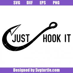 Just Hook It Svg, Weekend Hooker Svg, Nike Fishing Svg, Fishing Svg