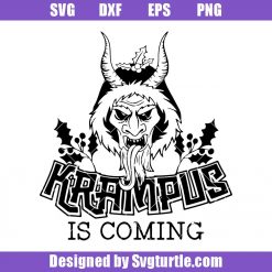 Krampus is Coming Svg, Nordic Christmas Svg, Christmas Holiday Svg