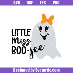 Little Miss Bootiful Svg, Girl Halloween Svg, Boojee Halloween Svg