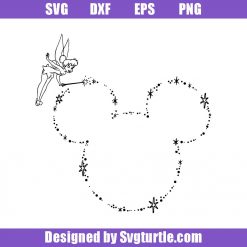 Magic Disney Mickey Ears Svg, Tinkerbell Svg, Disneyland Svg