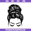 Messy-bun-with-lashes-svg_-messy-bun-face-svg_-lashes-and-brows-beauty-svg.jpg