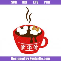 Mickey Mouse Heads Hot Cocoa Svg, Christmas 2021 Svg, Funny Christmas Svg