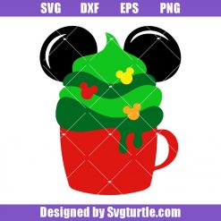 Mouse Ears Hot Cocoa Svg, Christmas Tree 2021, Cocoa Svg