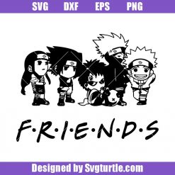 Naruto and Friends Svg, Naruto Anime Svg, Naruto Svg, Manga Svg