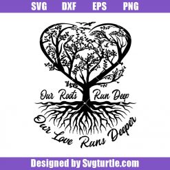 Our Love Runs Deeper Family Reunion Svg, Family Gathering Svg, Family Svg