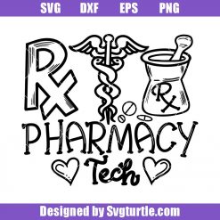 Pharmacy Technician Svg, Pharmacy Tech Svg, Pharmacist Svg