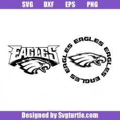 Philadelphia Eagles Bundle Svg, Eagles Logo Svg, Philadelphia Logo Svg