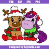 Reindeer-and-unicorn-babys-in-christmas-hats-svg_-christmas-babys-svg.jpg