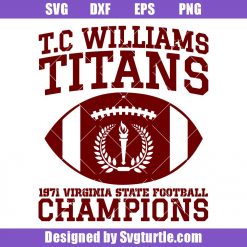 Remember the Titans Svg, Titans Logo Svg, Football Svg, American Football Svg