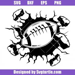 Smashing Football Svg, Football Logo Svg, Football American Svg