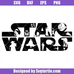 Star Wars Logo Svg, Star Wars Svg, Star Wars Movies Svg