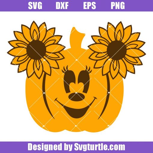 Thanksgiving-mouse-head-pumpkin-svg_-mouse-ears-sunflowers-svg.jpg