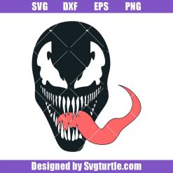 Venom Villain Svg, Venom Svg, Venom Mask Svg, Venom Head Svg