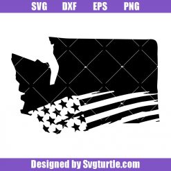 Washington Flag Svg, Washington Svg, Distressed Flag Svg