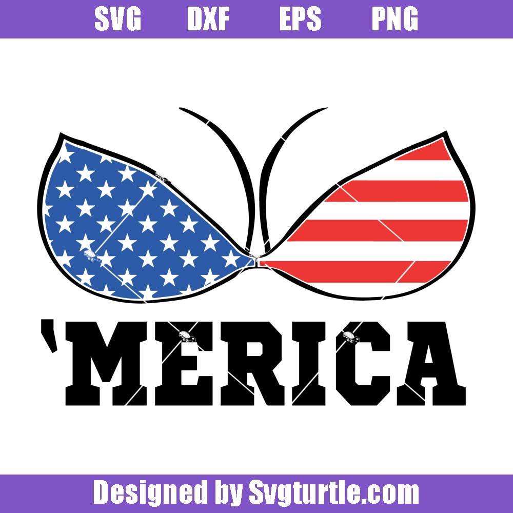 Patriotic Svg 4th Of July Svg Cut Files for Cricut & Silhouette USA Svg Merica SVG Independence Day America Hat Svg American  Svg