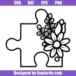 Autism-flower-piece-svg,-floral-autism-svg,-autism-svg