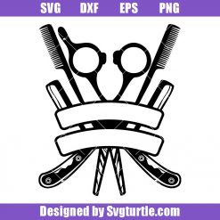 Barber Tools Svg, Barbershop Logo Svg, Barber Logo Svg