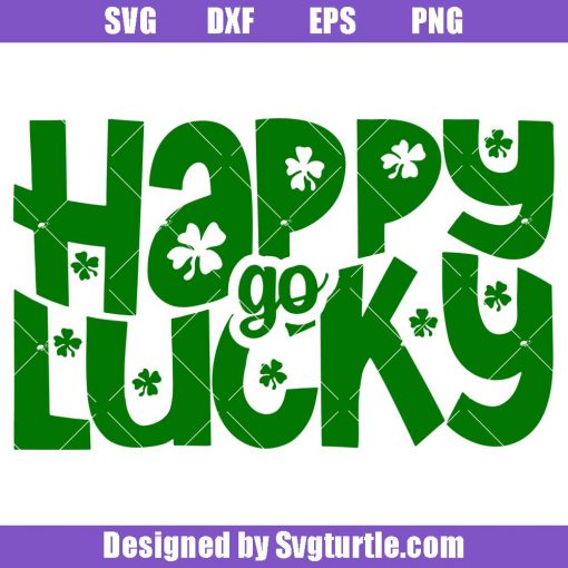Peace Love Lucky Svg, St Patricks Day S