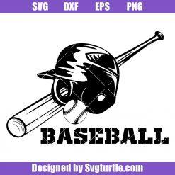 Team Sports Game Svg, Helmet Baseball, Softball Svg