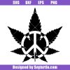 Weed-peace-sign-svg,-hippie-cannabis-svg,-cannabis-signs-svg