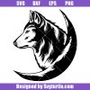 Wolf-with-crescent-moon-svg,-mountain-wolf-svg,-wolf-pack-svg