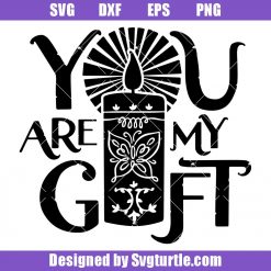 You Are My Gift Svg, Encanto Candle Svg, Magic Candle Svg