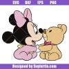 Baby-minnie-sitting-playing-with-teddy-bear-svg,-minnie-mouse-svg