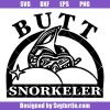 Butt Snorkeler Funny Svg