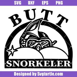 Butt Snorkeler Funny Svg, Butt Snorkeler Svg, Offensive Svg