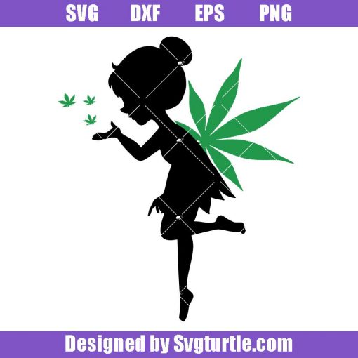 Cannabis-fairies-420-svg,-weed-fairy-svg,-marijuana-svg